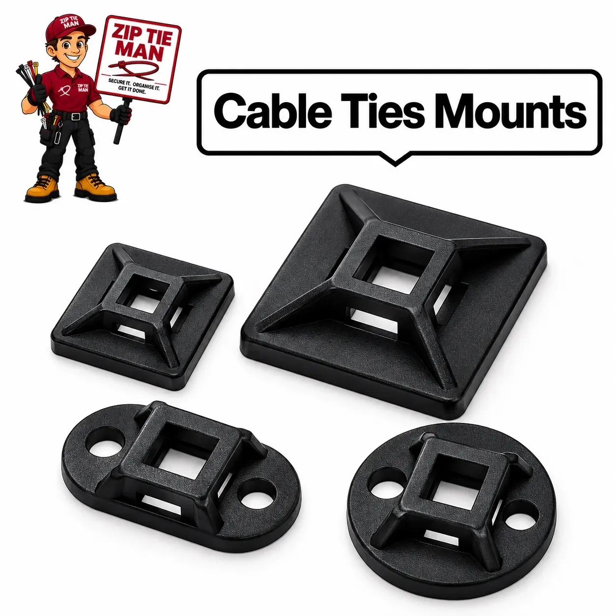 CABLE TIE MOUNTS