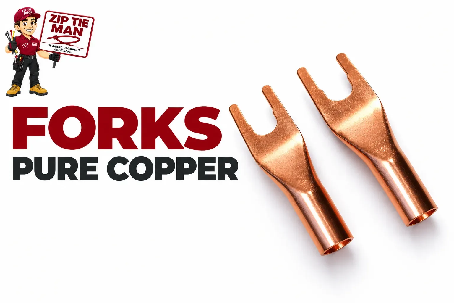FORKS-PURE COPPER